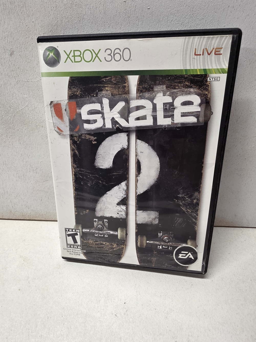 Skate 2 Xbox 360 2009 EA Tested Working Disc Case No Manual
